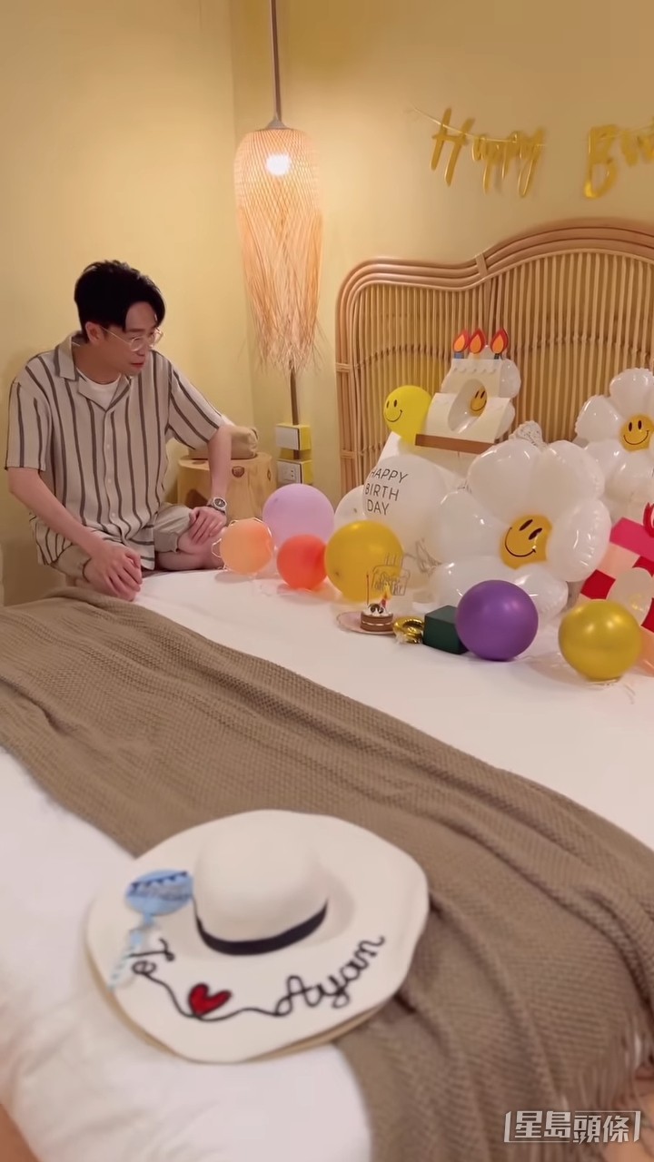 大床佈置充滿心思。