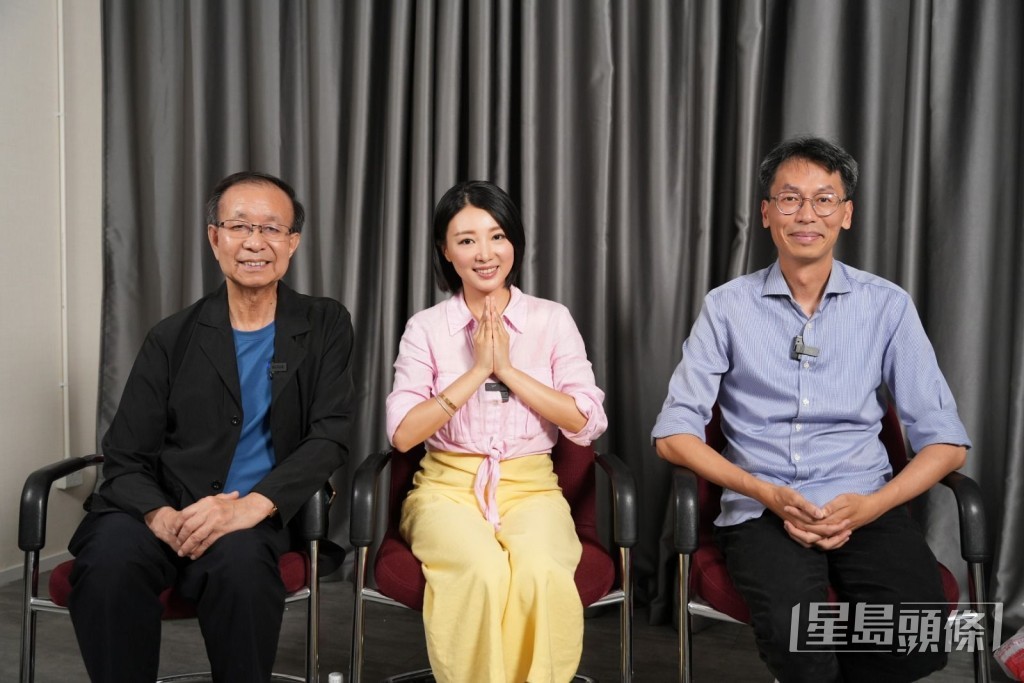 前天馬賽應《東周刊》副社長BilIy(黄庭桄)邀請做獨家直播訪問,同場還有曾醒明(曾爸爸)。