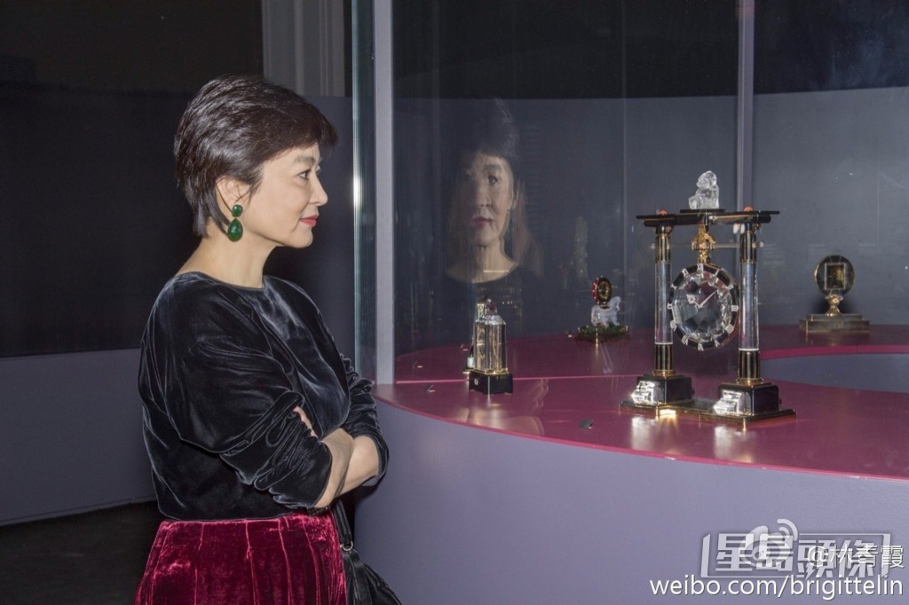 林青霞經常睇展覽。
