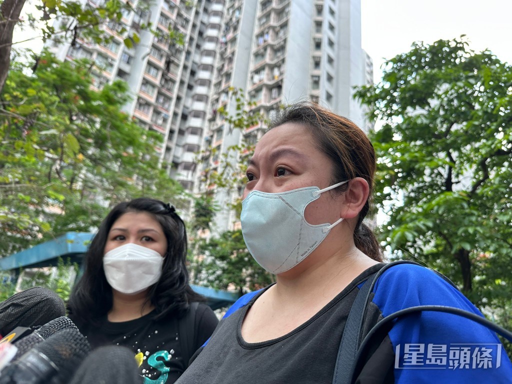 家長朱太亦激動落淚。盧嘉潁攝