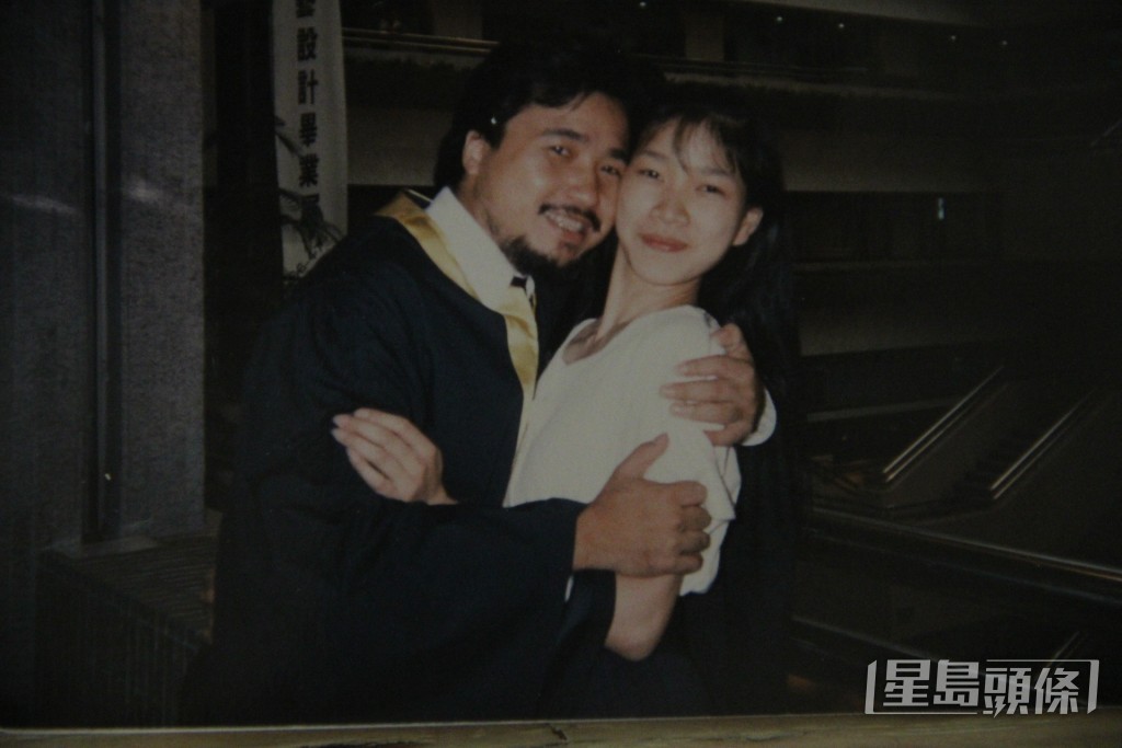 古明華與太太Terri。