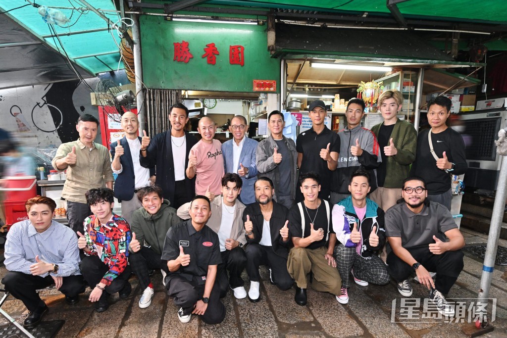 《爆烈点》日前开放探班,但未有女演员出场。