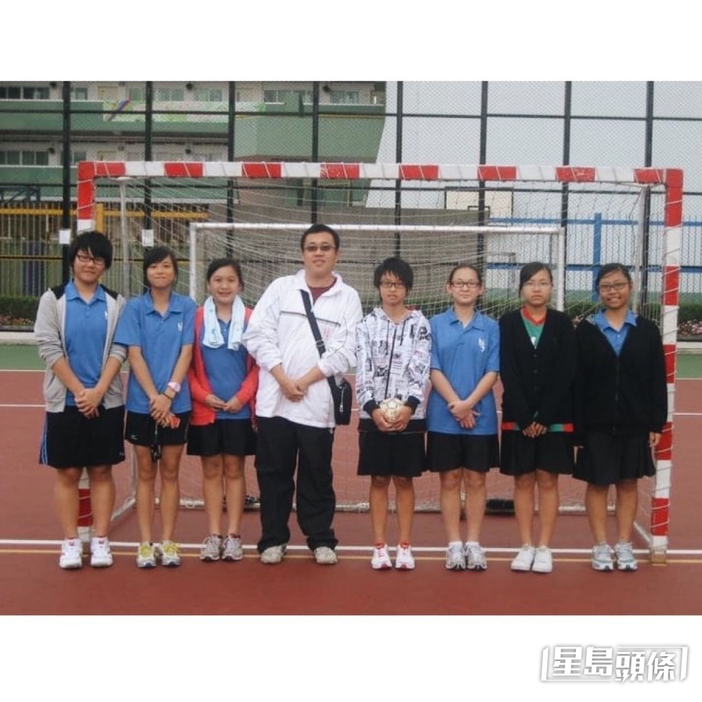 廖慧仪中学时期已经好活跃。