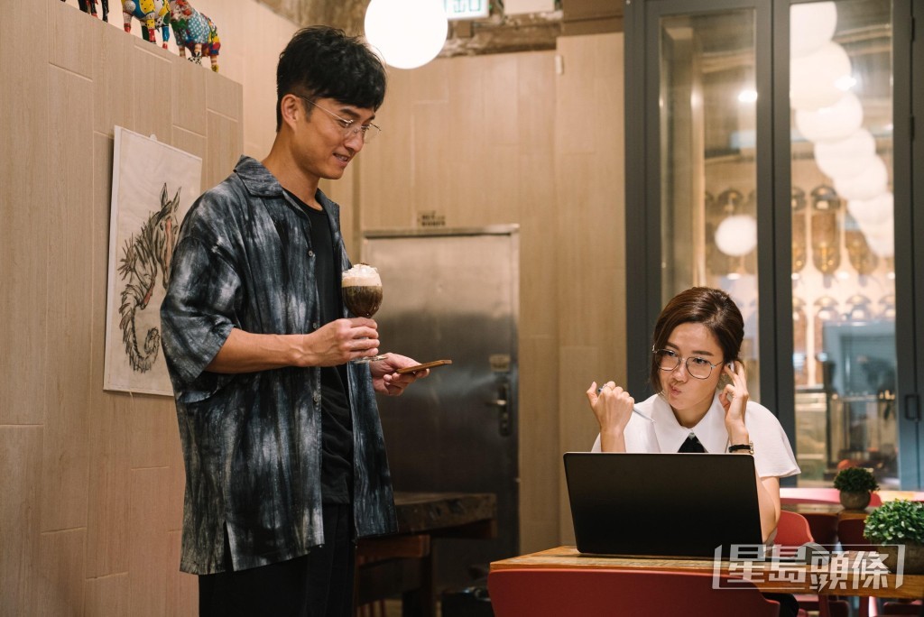 陳山聰在劇中有兩個完全不同性格。