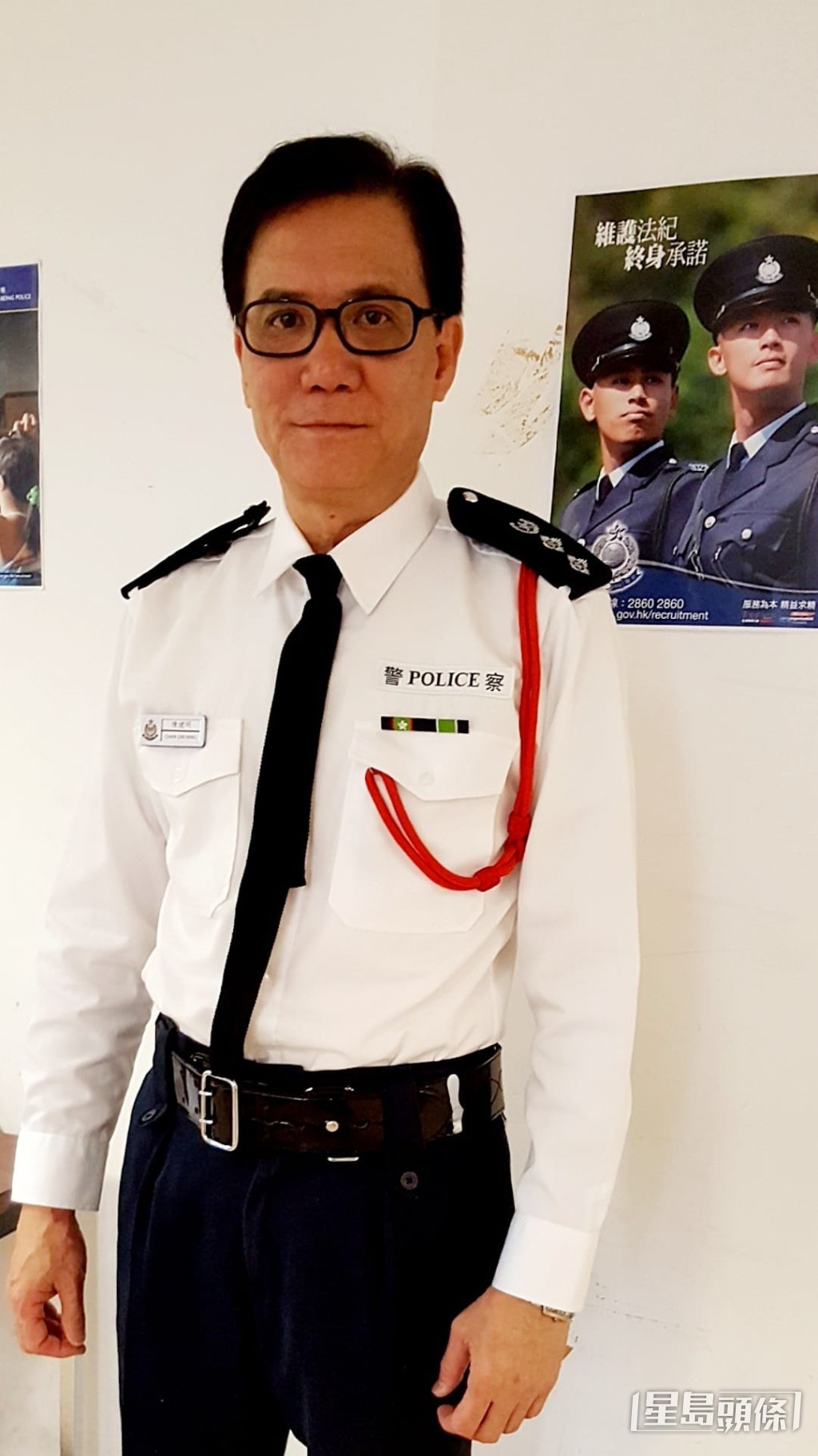 正氣形象深入民心!(照片由受訪者提供)