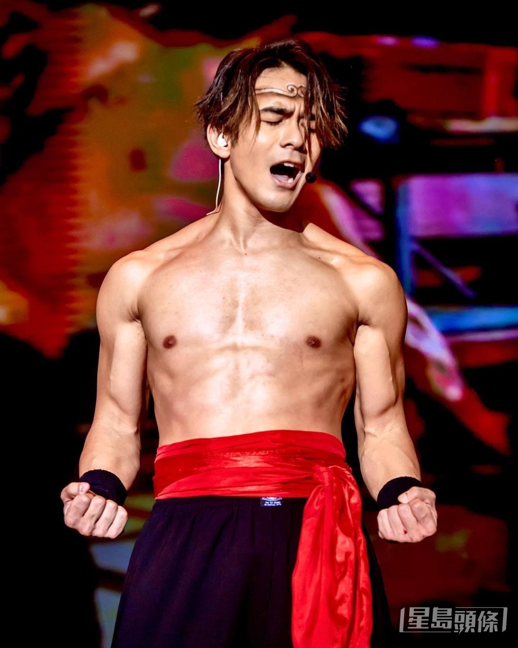 龐景峰表現落力。