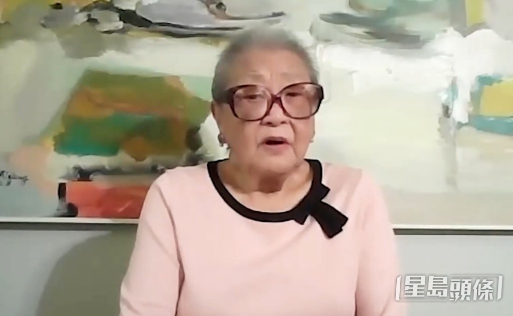 94歲二姨李庚濟代外甥劉文正向大家報平安。