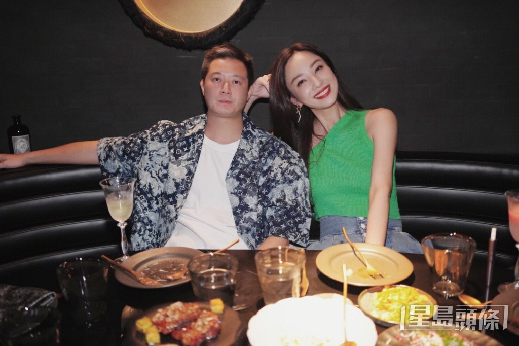 鄭希怡與老公結婚8年，依然相當恩愛。