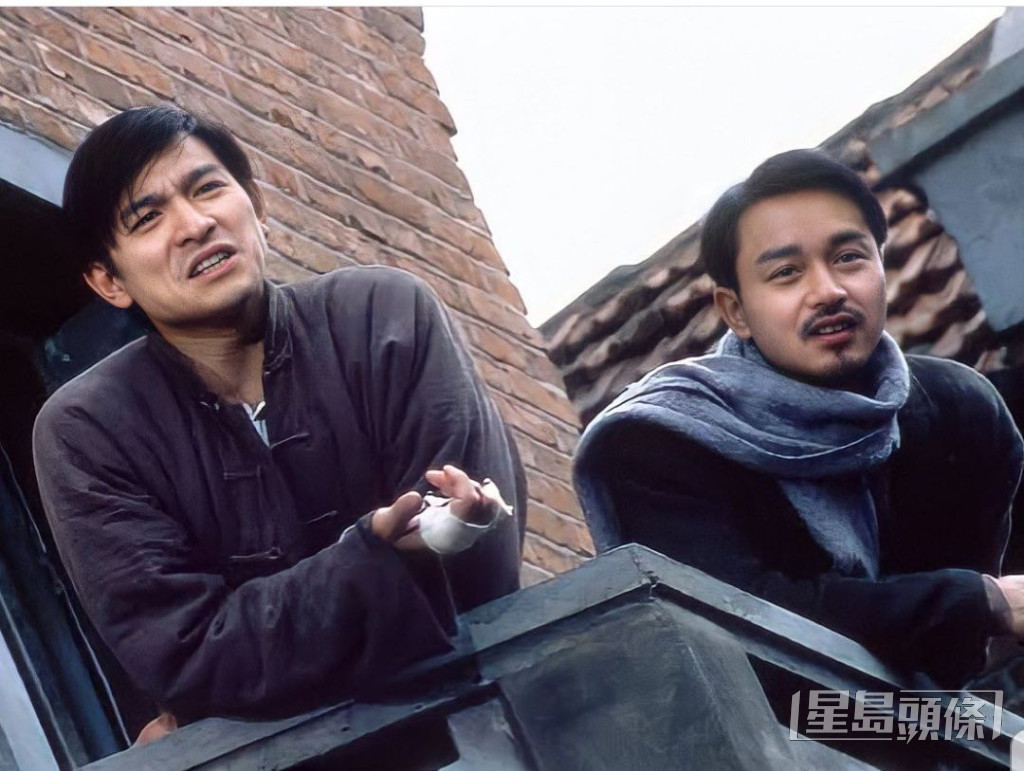 劉德華曾與張國榮合作電影《新上海灘》。