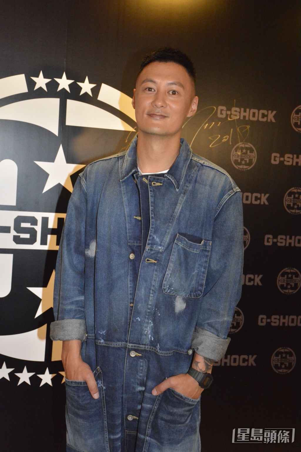 余文樂以前曾是型男。