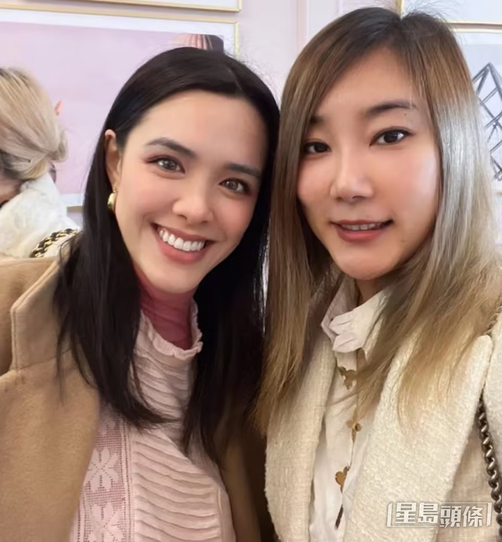 還有鍾麗緹大女張敏鈞(左)。
