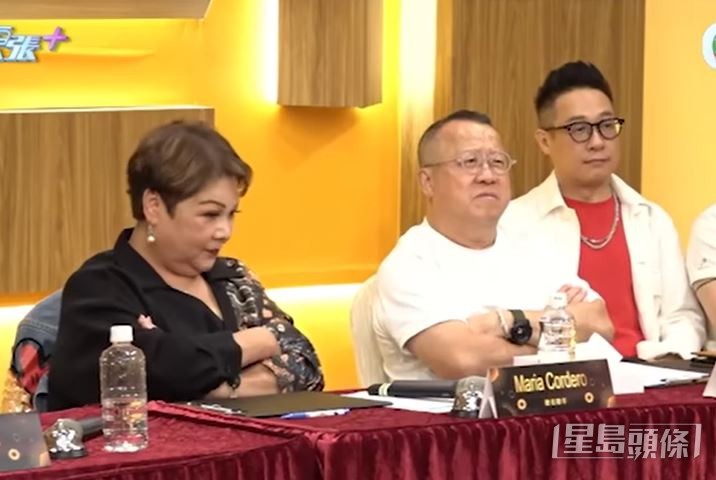 面對Anna充滿娛樂性嘅演出，曾志偉睇到皺晒眉，評判肥媽就係咁忍笑。