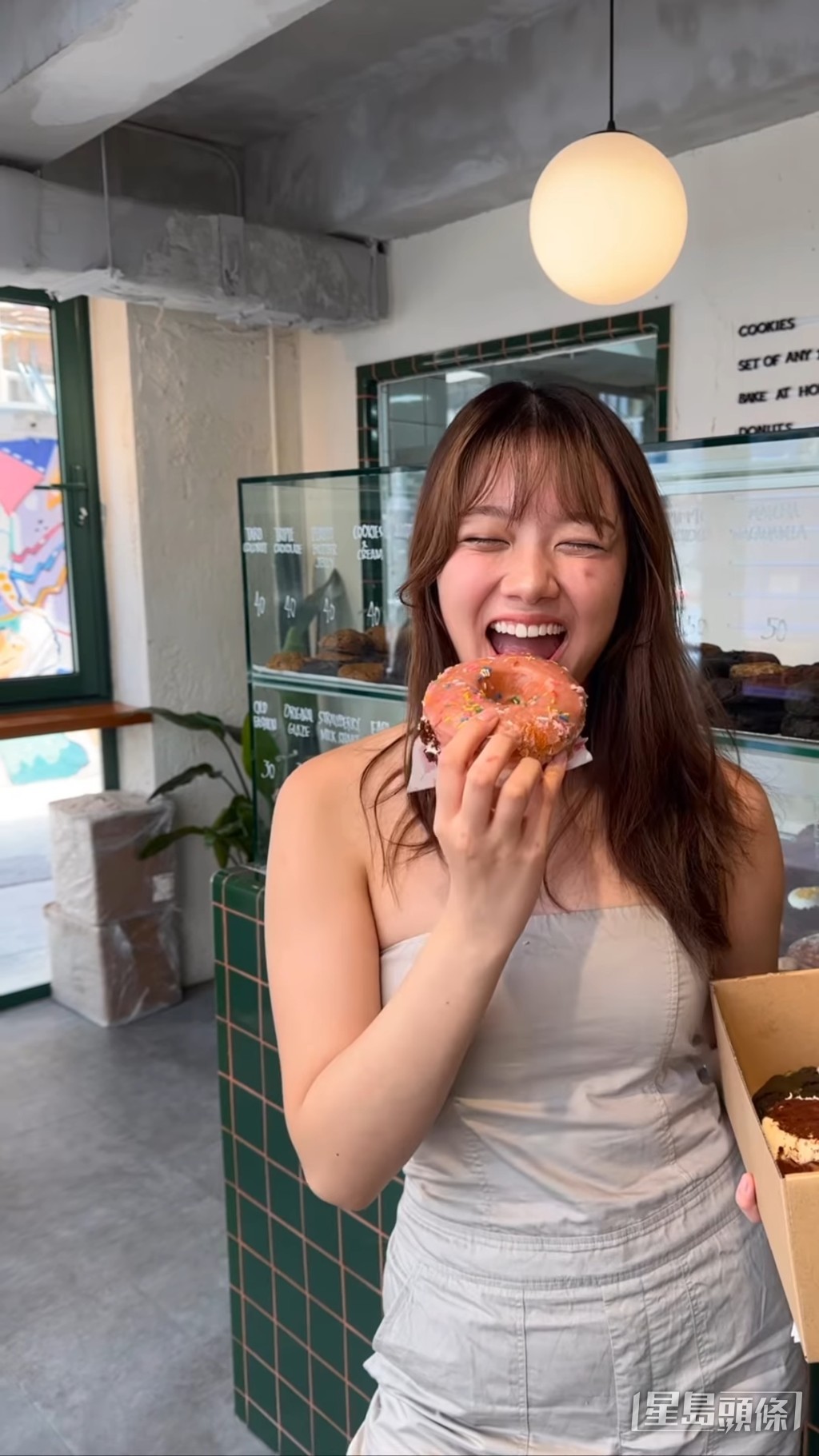 邱晴特別愛食甜品。