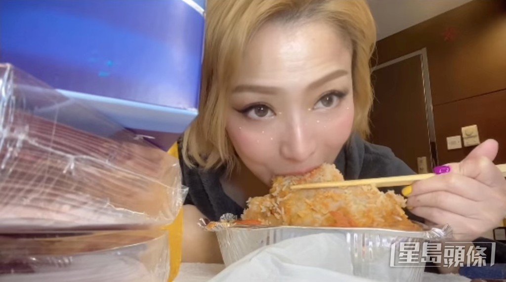 鄭秀文食極唔肥。