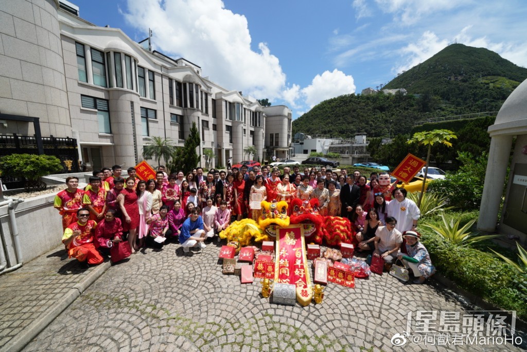 超盈在2020年嫁內地男友辛奇隆,當時過大禮可說是近年最誇張的一次!