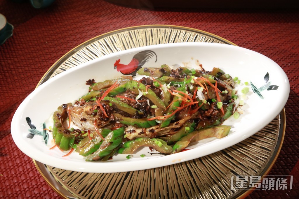 豉蒜涼瓜燜桂花
