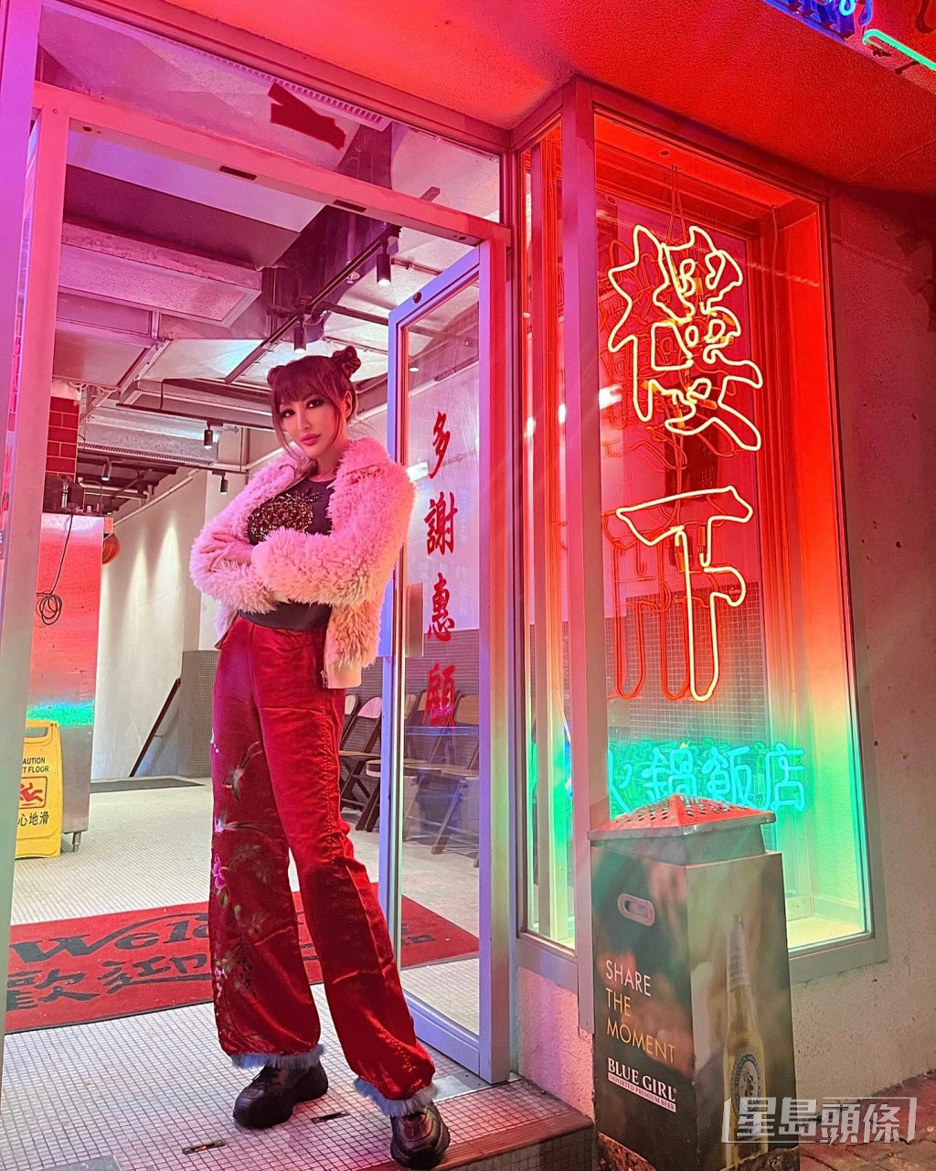 薛芷倫最近一輯相就變中國娃娃。