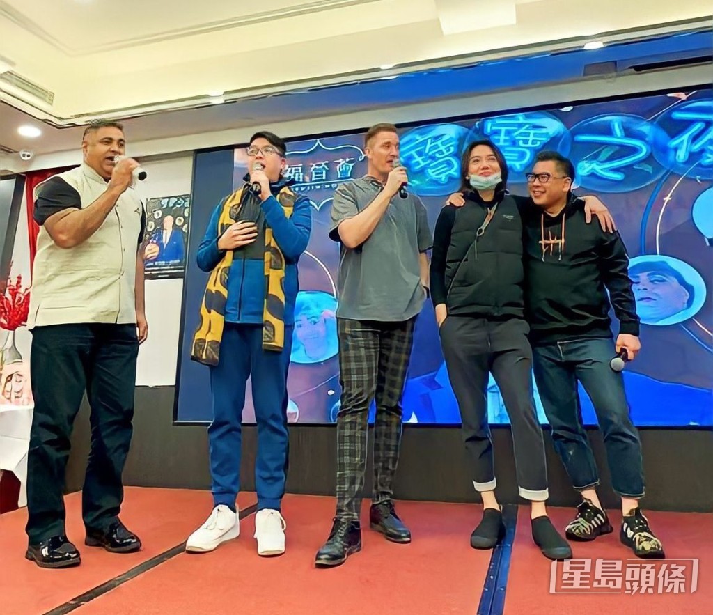 在港期間頻頻出席商演活動，喬寶寶都算搵到食。