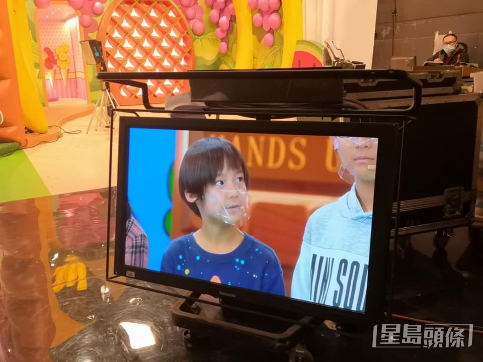 2021年伍文生也曾請兩個囝囝作客節目。