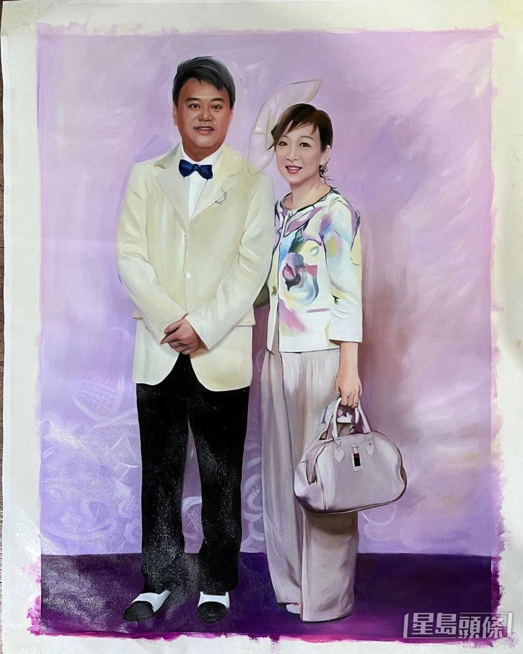 之前有貼過兩人的油畫。