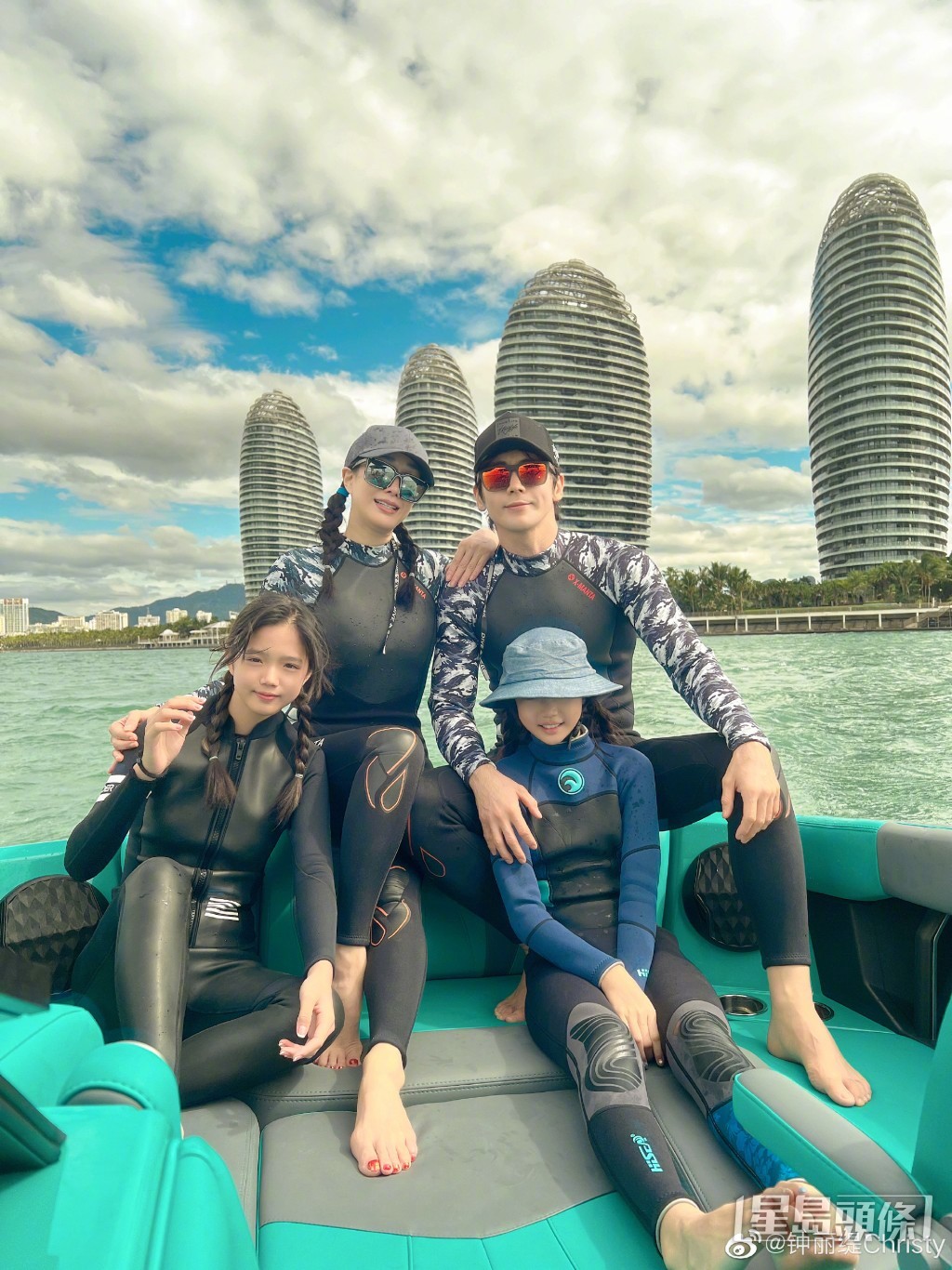 盛傳鍾麗緹一直想為老公張倫碩誕子卻未能如願。