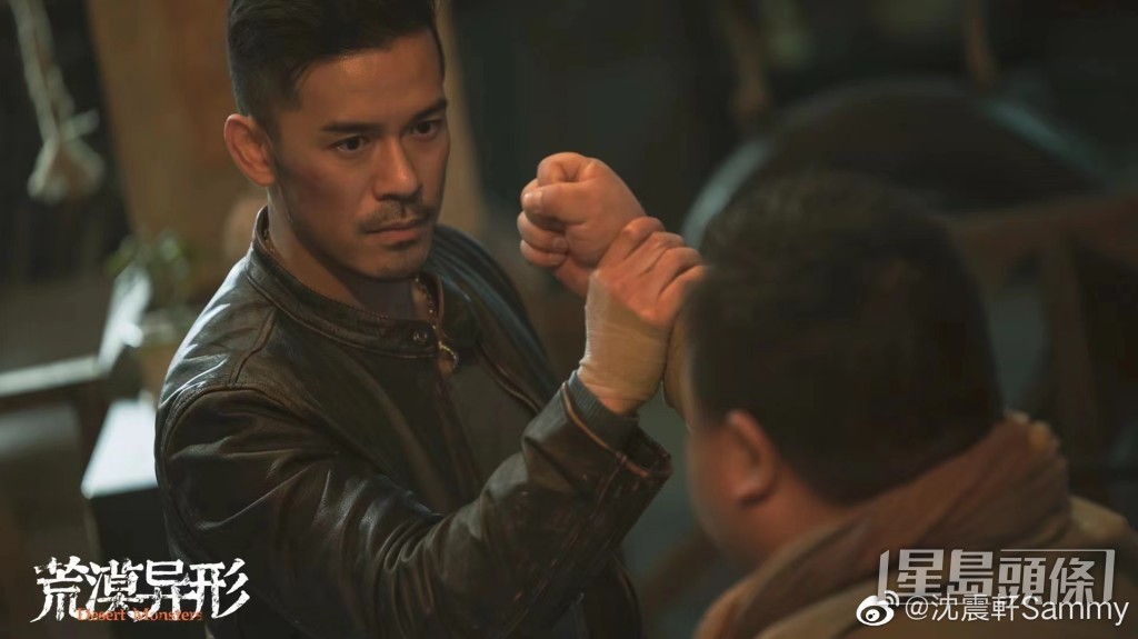 Sammy在內地劇接劇，除了演出古裝，亦有參演時裝作品《荒漠異形》。