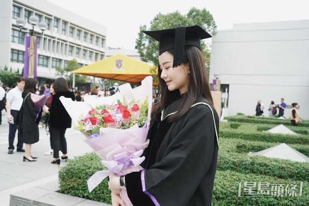 余琦琪大學畢業後,再來港升學。