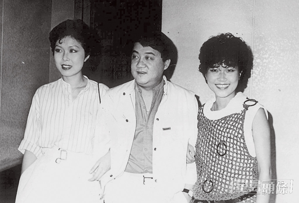 关菊英（左）是已故音乐人黎小田的第二任前妻。