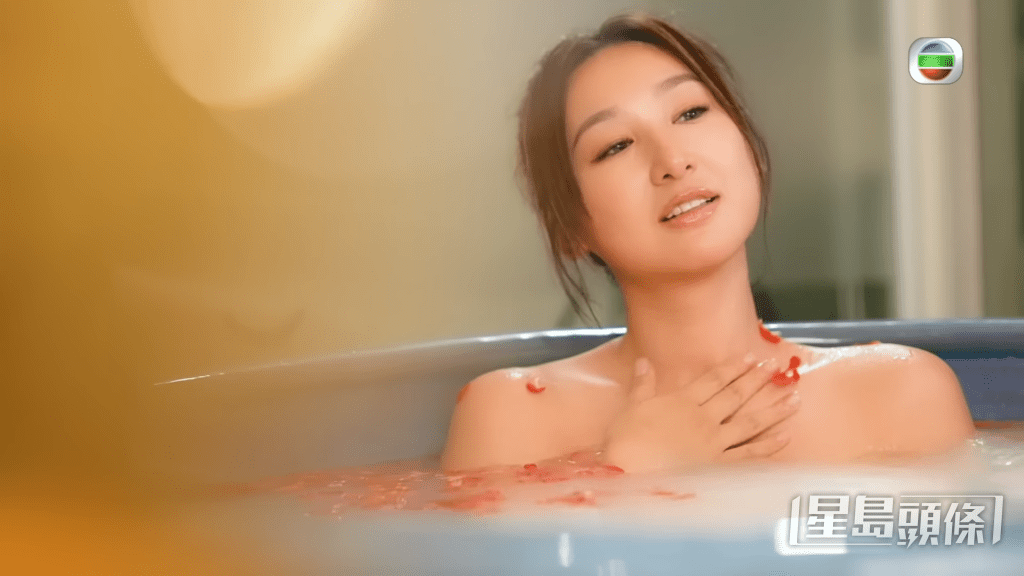 在節目中做spa,大騷香肩。