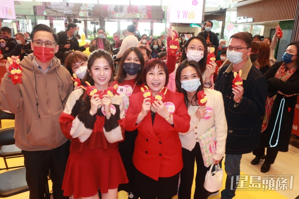 麥玲玲今日出席賀年活動。