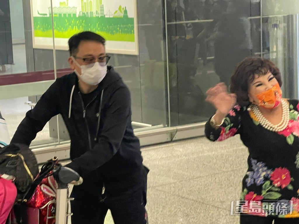 黃夏蕙本月初回港。 