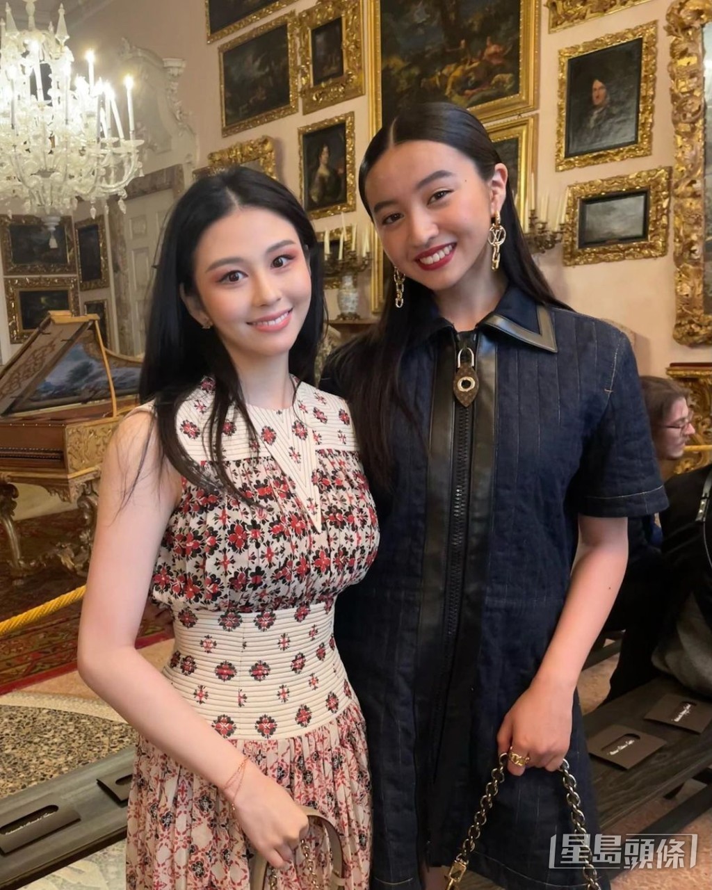 沈月遇上堪称“最强星二代”的木村拓哉细女木村光希，网民随即拿二人比较，大多数人认为沈月更靓，但仍不及妈咪邱淑贞般神级。