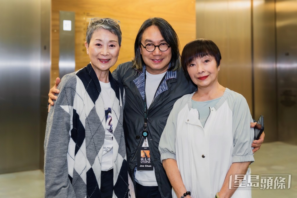 久未出現公開場合的陳寶珠、梅雪詩(阿嗲)亦有到場觀賞。