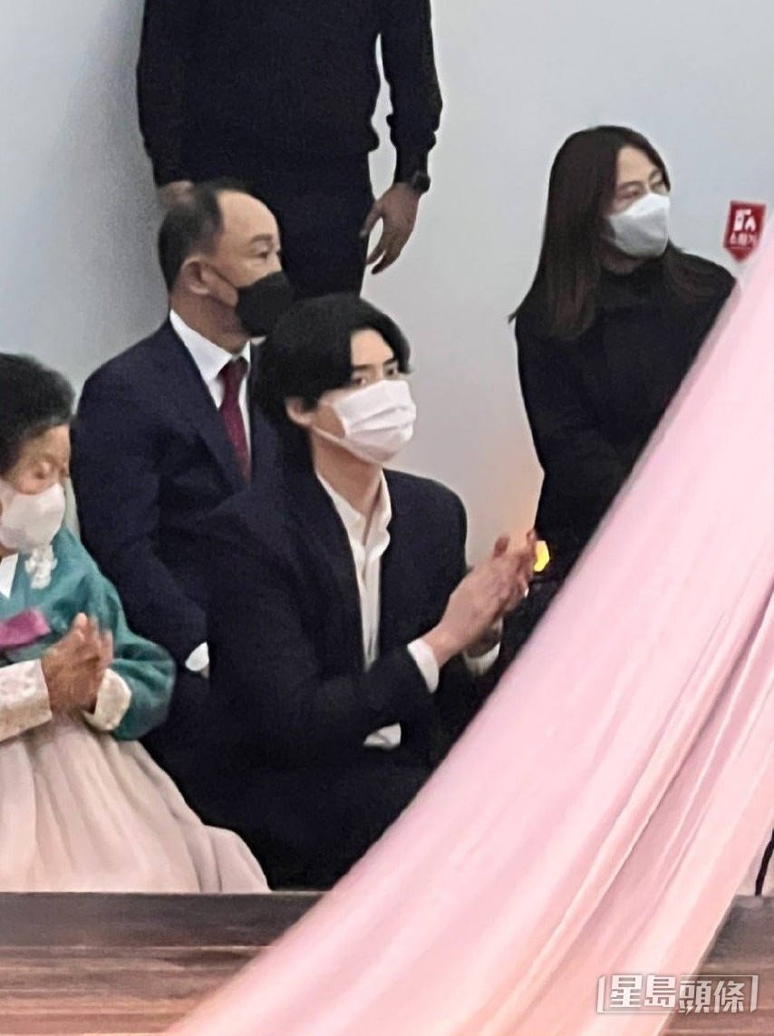 李鍾碩也有去觀禮。