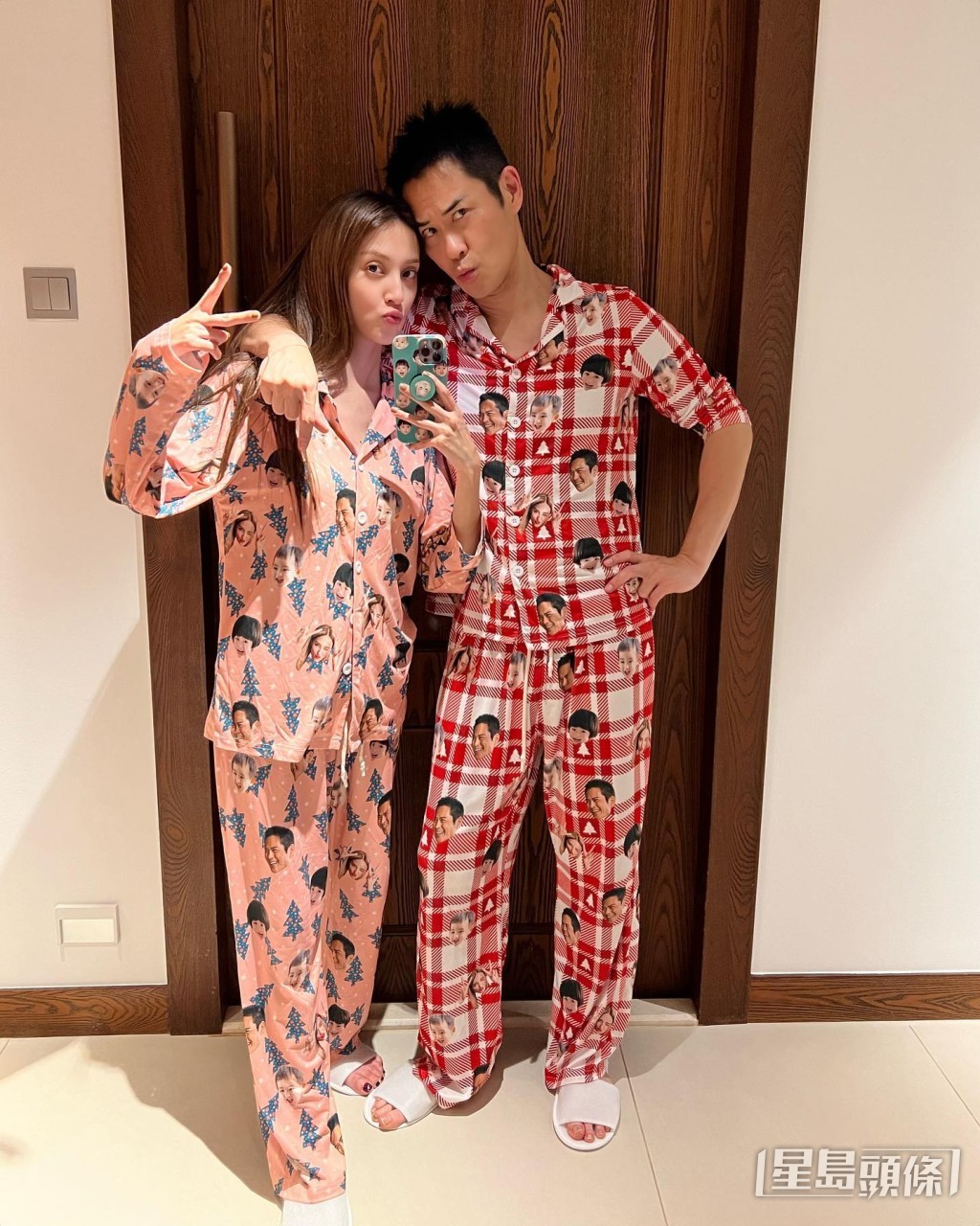 陳凱琳與鄭嘉穎不時在網上晒幸福。