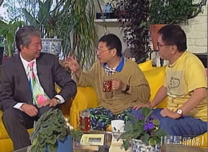倪匡與黃霑和蔡瀾的節目令觀眾留下深刻回憶！