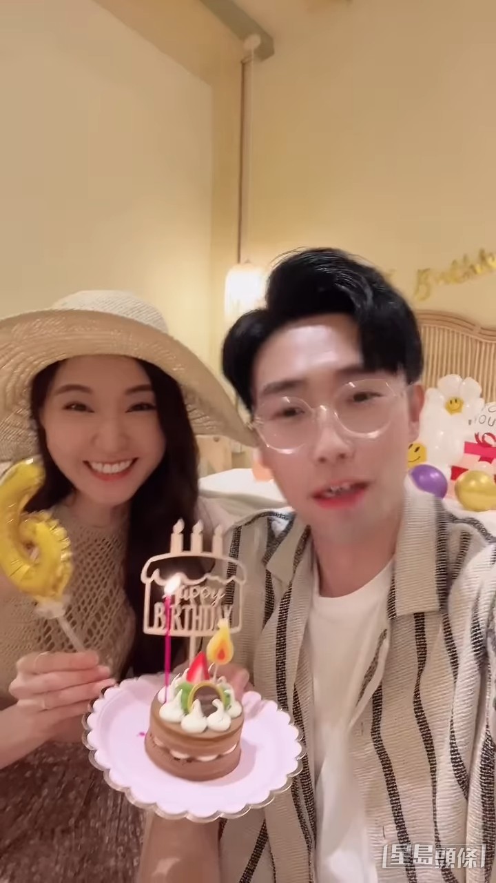 仲有蛋糕仔慶祝。