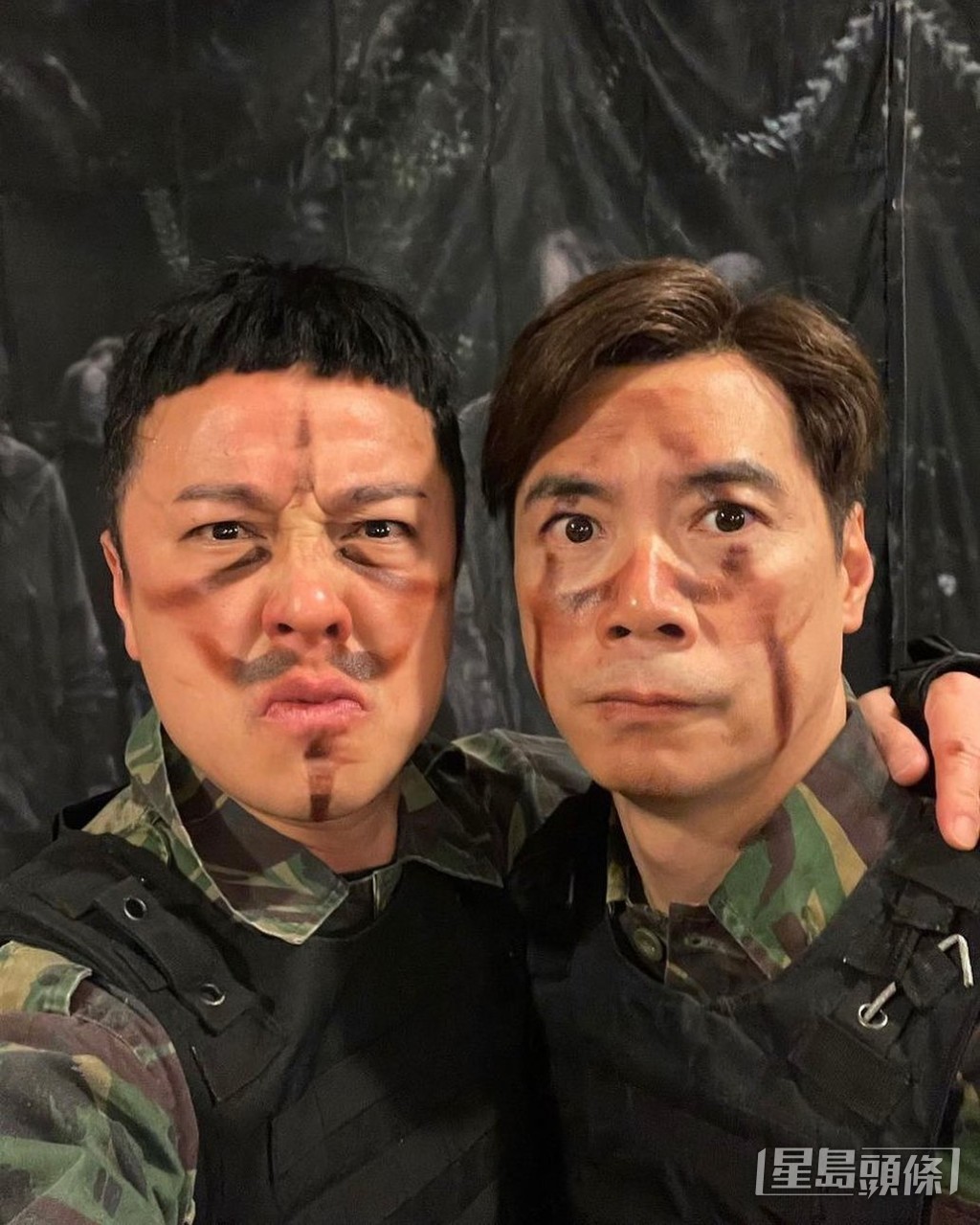 咪睇崔錦棠(右)個樣好搞笑,其實佢係運動健將!