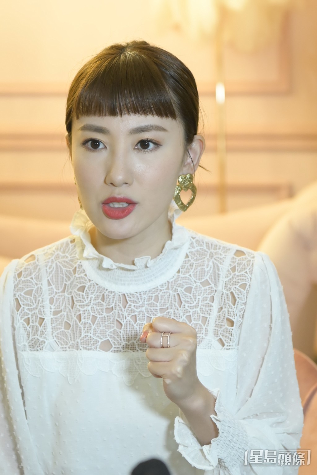今次奸到上位，蔣家旻得到很大迴響坦言有滿足感。