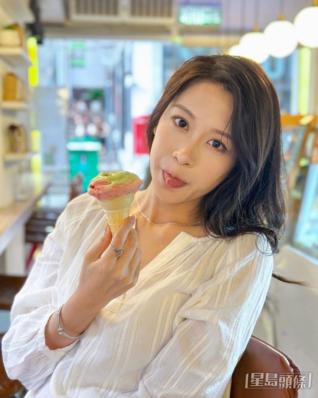 林凱恩樣子甜美。