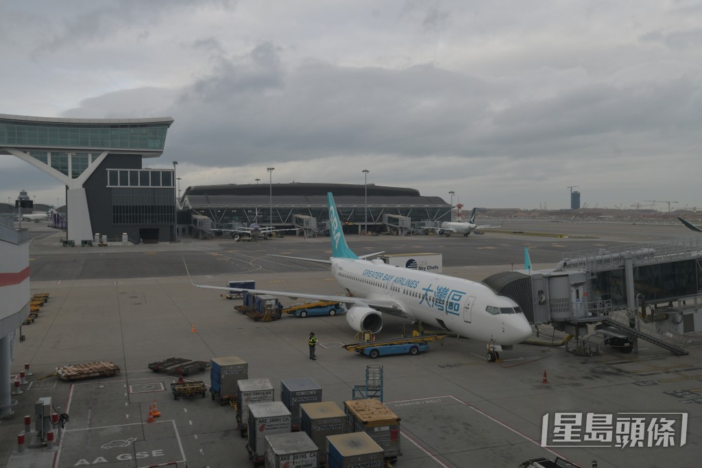 大湾区航空东京首航。梁誉东摄