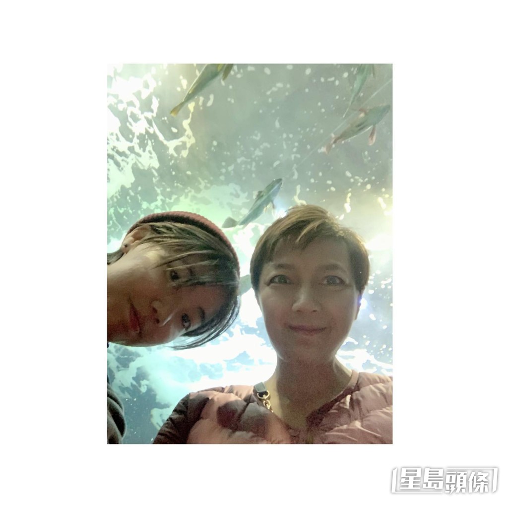 楊婉儀不時會分享與女兒合照。