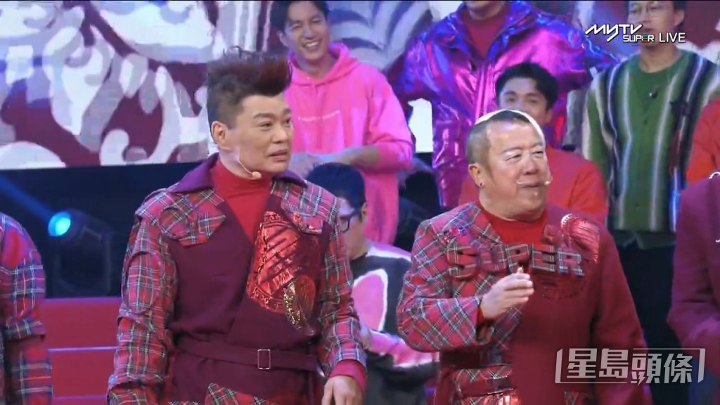 曾志伟亦加把口：“好危险㗎嘛。”场面搞笑。