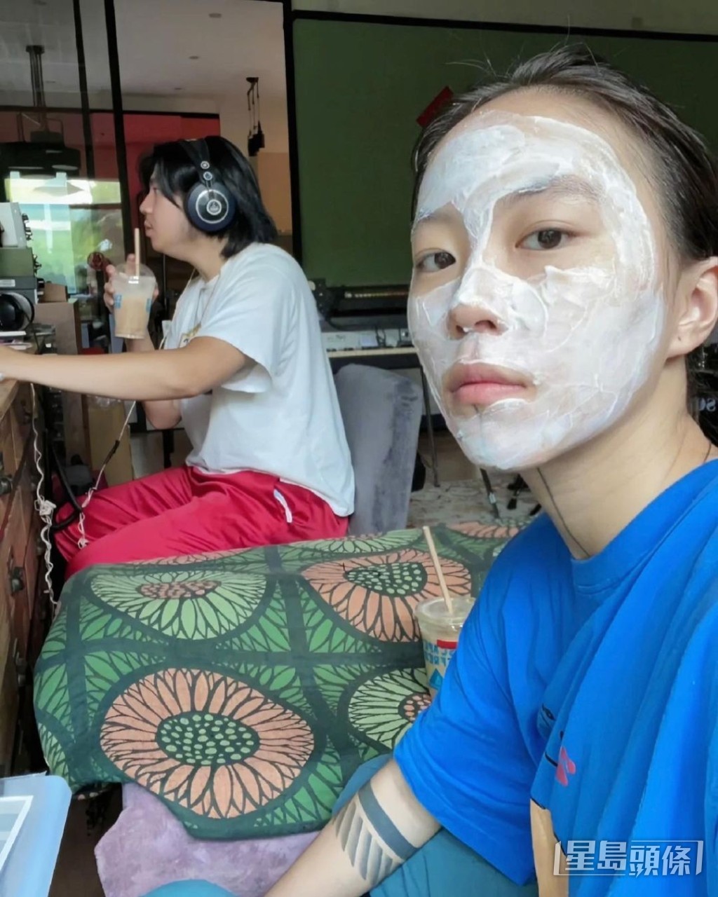 窦靖童大个女开始注意保养。