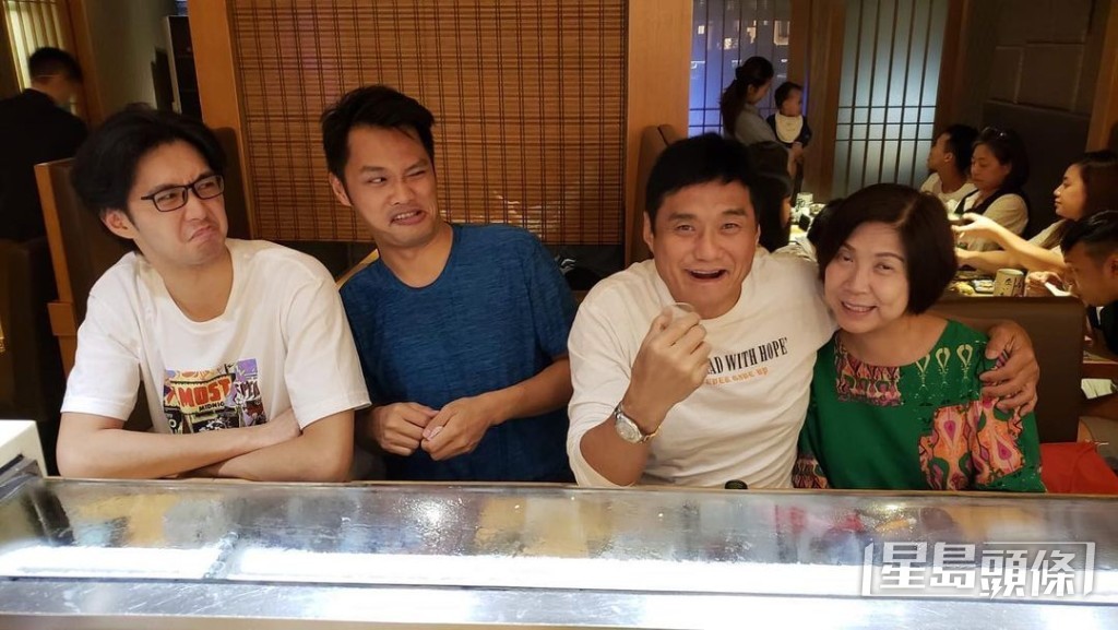 王俊棠与囝囝关系好好。