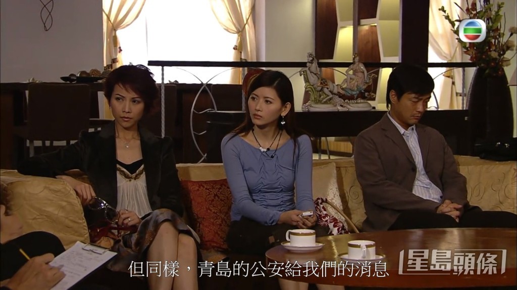 陈霁平在TVB最后一部拍摄剧集《珠光宝气》。