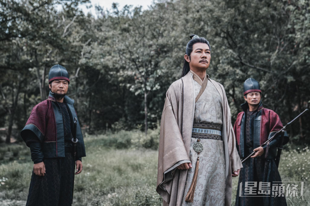 張兆輝在賀歲片《天龍八部之喬峰傳》飾演段正淳。