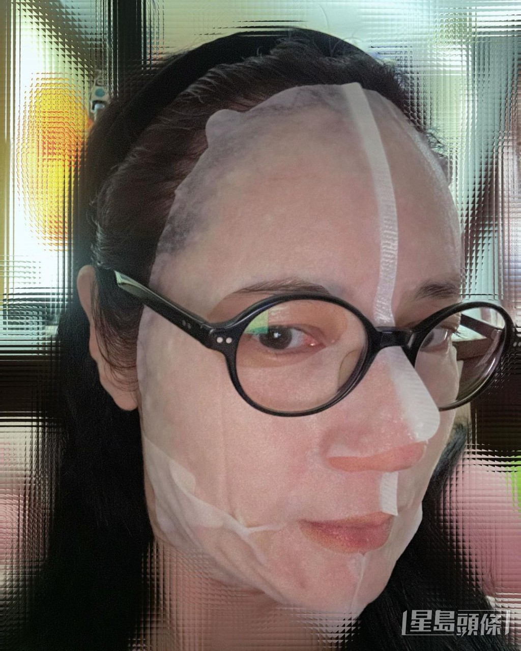鄭艷麗不介意以真實一面示人。