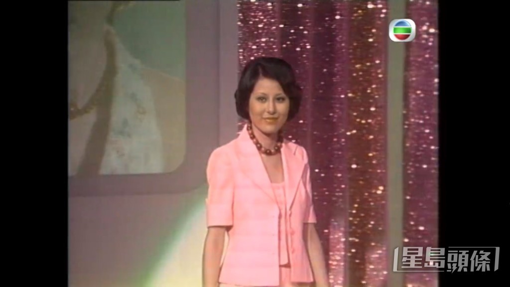 張文瑛在1974年參加港姐。