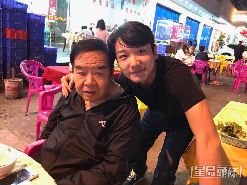 鄭則仕(左)近年因飽受糖尿病困擾,需減產休養。